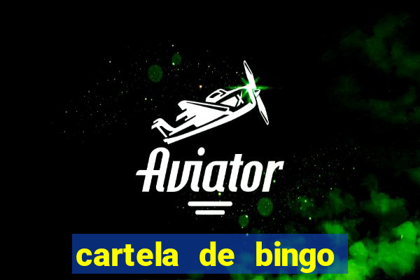 cartela de bingo ate 50 para imprimir